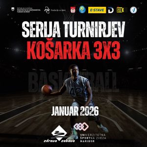 Serija turnirjev v košarki 3x3 v Mariboru