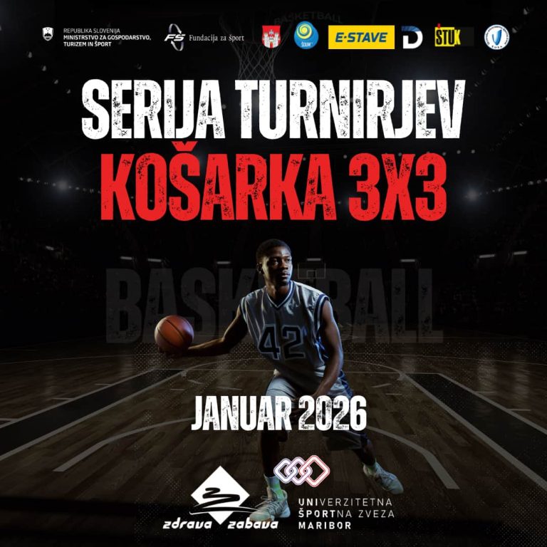 Serija turnirjev v košarki 3x3 v Mariboru